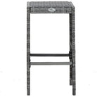 Poly Rattan Tuinbarset met Mat Veiligheidsglas for een elegante tuinruimte - Tuinsets