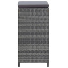 Poly Rattan Tuinbarset met Mat Veiligheidsglas for een elegante tuinruimte - Tuinsets