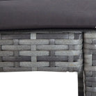 Poly Rattan Tuinbarset met Mat Veiligheidsglas for een elegante tuinruimte - Tuinsets