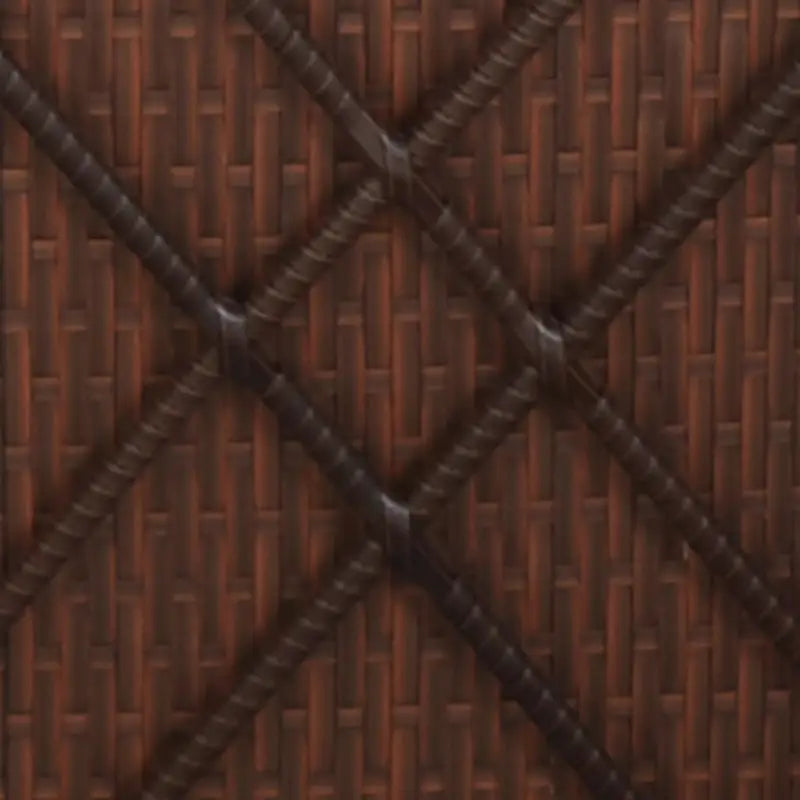 Poly Rattan Tuinbed voor ontspanning bij zwembad of op terras - Tuinbedden