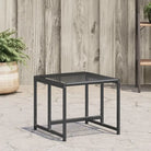 Poly rattan tuinkrukken voor een comfortabele zitervaring met wasbare hoes - Zwart / 1 / poly rattan - Tuinpoefs