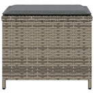Poly rattan tuinkrukken voor een comfortabele zitervaring - Tuinpoefs
