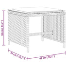 Poly rattan tuinkrukken voor een comfortabele zitervaring - Tuinpoefs
