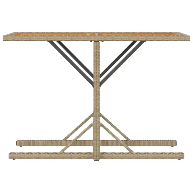 Poly rattan tuinset met comfortabele zitervaring en wasbare hoes - Tuinsets