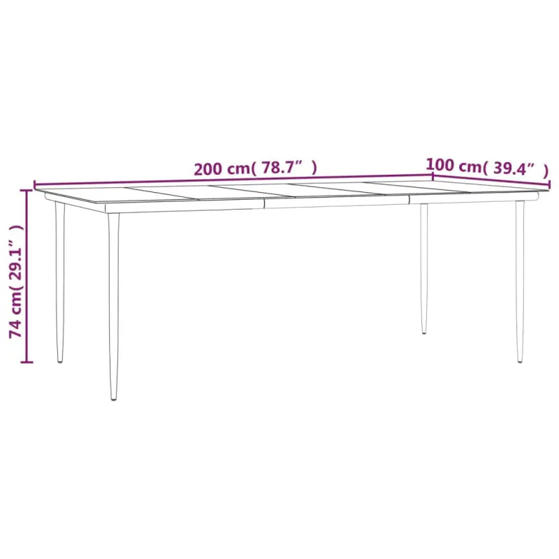 Poly rattan tuinset met gehard glas in zwart materiaal voor elegante tuindiners - Tuinsets