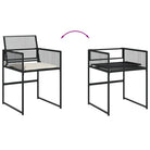 Poly Rattan Tuinset met gemakkelijk schoon wasbare hoes - Tuinsets