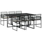 Poly Rattan Tuinset met gemakkelijk schoon wasbare hoes - Tuinsets