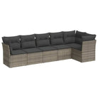 Poly Rattan Tuinset met Gepoedercoat Staal en Waterdichte Tas - Tuinsets