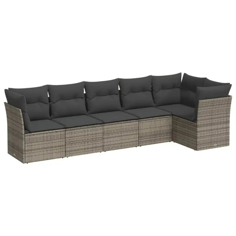 Poly Rattan Tuinset met Gepoedercoat Staal en Waterdichte Tas - Tuinsets