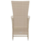 Poly rattan tuinset met gepoedercoate stalen frames en comfortabele stoelen - Tuinsets