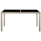 Poly rattan tuinset met gepoedercoate stalen frames en comfortabele stoelen - Tuinsets