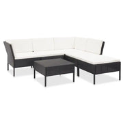 Poly rattan tuinset met levering bevat en brede zitting voor gezellige lounges - Tuinsets