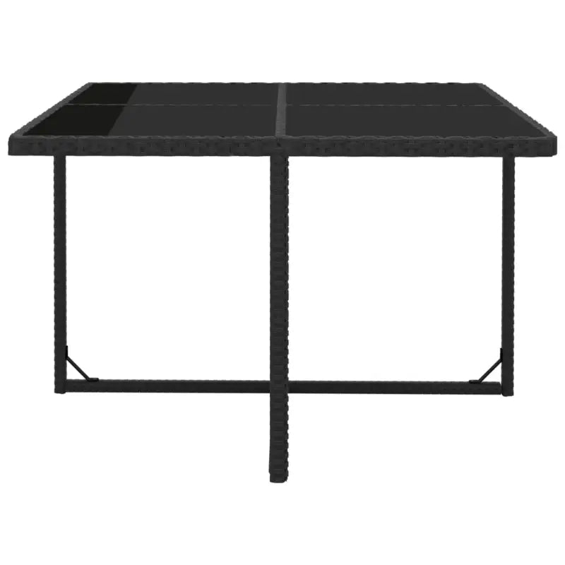 Poly rattan tuinset met levering bevat voor al fresco dineren - Tuinsets