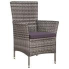 Poly Rattan Tuinset met levering bevat voor een eigentijdse buitenruimte - Tuinsets