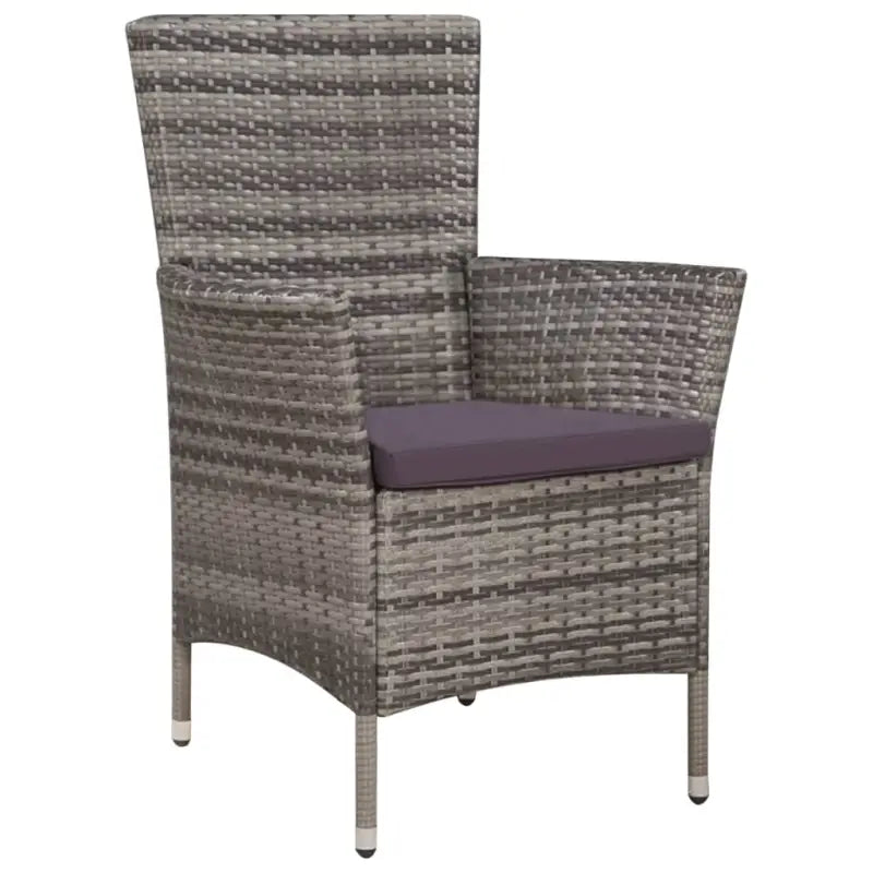 Poly Rattan Tuinset met levering bevat voor een eigentijdse buitenruimte - Tuinsets