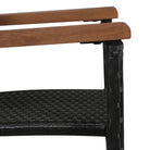 Poly rattan tuinset met levering bevat waterbestendige zitmeubels - Tuinsets