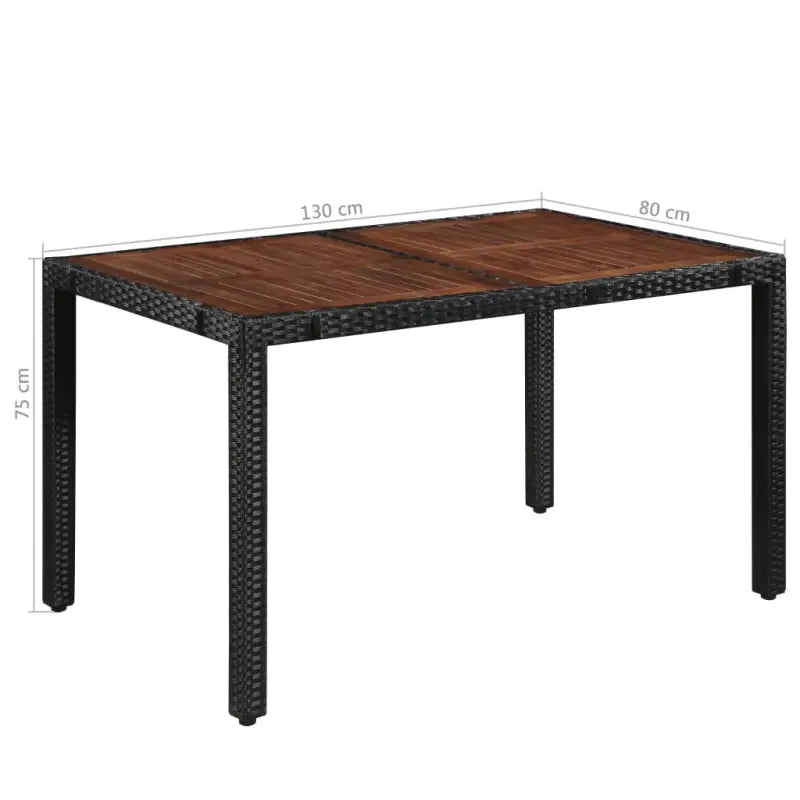 Poly rattan tuinset met levering bevat waterbestendige zitmeubels - Tuinsets