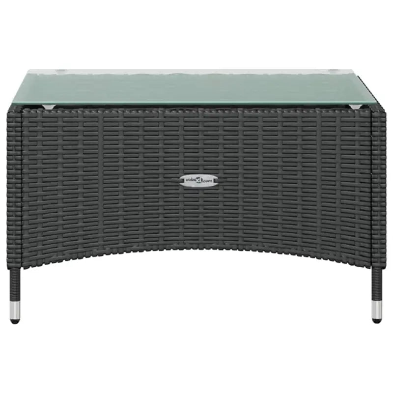 Poly rattan tuinset met ruime zittingsdiepte en breedte voor ontspanning - Tuinsets