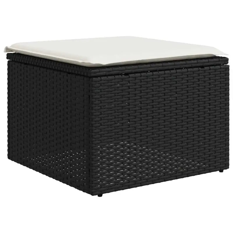 Poly Rattan Tuinset met Waterdichte Tas en Wasbare Hoes - Tuinsets