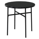 Poly Rattan Tuinset voor comfortabel buiten eten of ontspannen - Zwart - Tuinsets