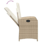 Poly rattan tuinset voor comfortabele zitervaring en gemakkelijk schoon maken - Tuinsets