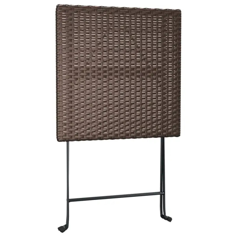 Poly Rattan Tuinset voor Diner en Ontspanning in de Tuin of Op Balkon - Tuinsets