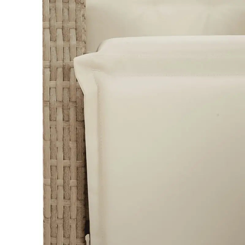 Poly rattan tuinset voor een comfortabele zitervaring en gemakkelijk schoonmaken - Tuinsets