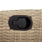 Poly rattan tuinset voor een comfortabele zitervaring en gemakkelijk schoonmaken - Tuinsets