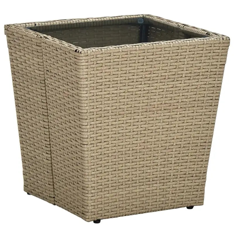 Poly rattan tuinset voor een comfortabele zitervaring en gemakkelijke schoonmaak - Tuinsets