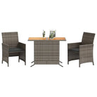 Poly Rattan Tuinset voor een comfortabele zitervaring met wasbare hoes - Tuinsets