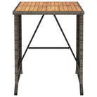 Poly Rattan Tuinset voor een comfortabele zitervaring met wasbare hoes - Tuinsets