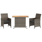 Poly Rattan Tuinset voor een comfortabele zitervaring met wasbare hoes - Tuinsets