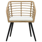 Poly Rattan Tuinset voor een rustieke buitenruimte - Tuinsets