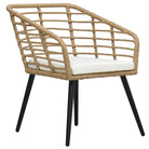 Poly Rattan Tuinset voor een rustieke buitenruimte - Tuinsets