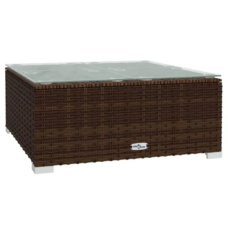 Poly Rattan Tuinset voor Familie en Vrienden Met Modulair Ontwerp - Tuinsets