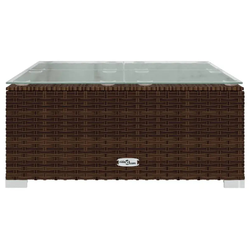 Poly Rattan Tuinset voor Familie en Vrienden Met Modulair Ontwerp - Tuinsets