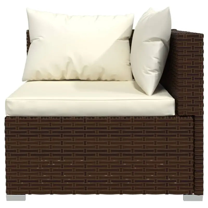 Poly Rattan Tuinset voor Familie en Vrienden Met Modulair Ontwerp - Tuinsets