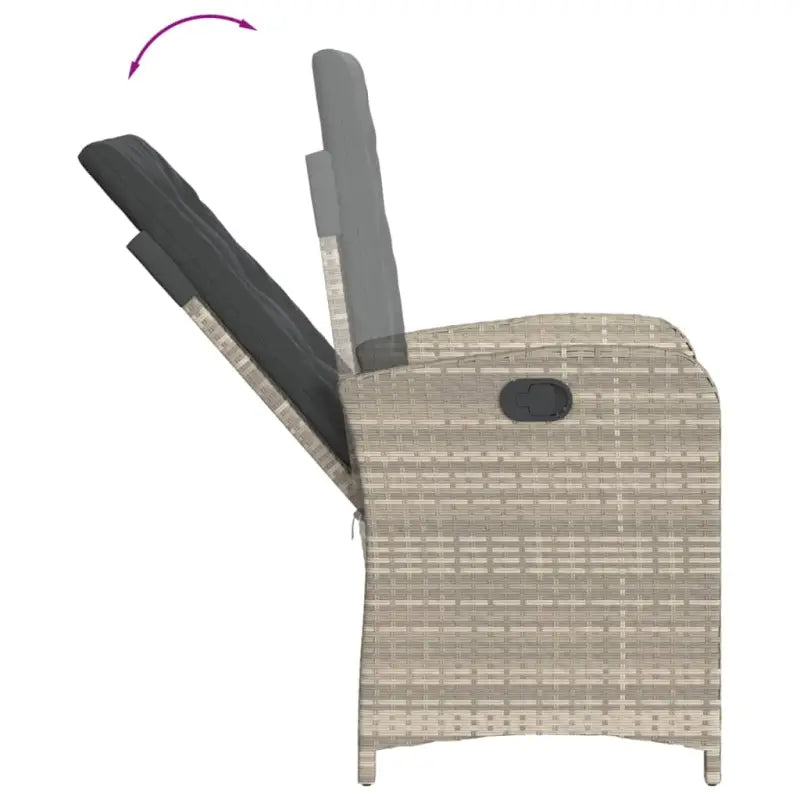 Poly rattan tuinset voor gemakkelijk schoon en comfortabele zitervaring - Tuinsets