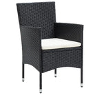 Poly rattan tuinset voor gezellige buitenmaaltijden en ontspannen plekken - Tuinsets