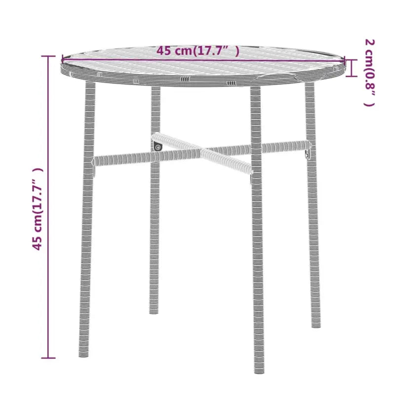 Poly rattan tuinset voor gezellige buitenmaaltijden en ontspannen plekken - Tuinsets