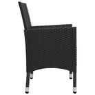 Poly Rattan Tuinset voor Kleine Buitenruimtes - Tuinsets