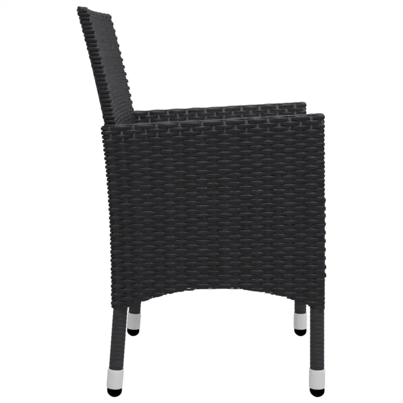 Poly Rattan Tuinset voor Kleine Buitenruimtes - Tuinsets