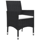 Poly Rattan Tuinset voor Kleine Buitenruimtes - Tuinsets