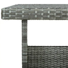 Poly Rattan Tuinset voor Ontspanning en Samenzijn in de Buitenruimte - Tuinsets