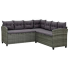 Poly Rattan Tuinset voor Ontspanning en Samenzijn in de Buitenruimte - Tuinsets