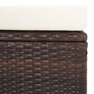 Poly Rattan Tuinset voor Relaxen op je Terras of in de Tuin - Tuinsets
