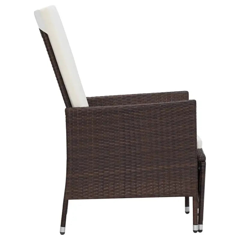 Poly Rattan Tuinset voor Relaxen op je Terras of in de Tuin - Tuinsets