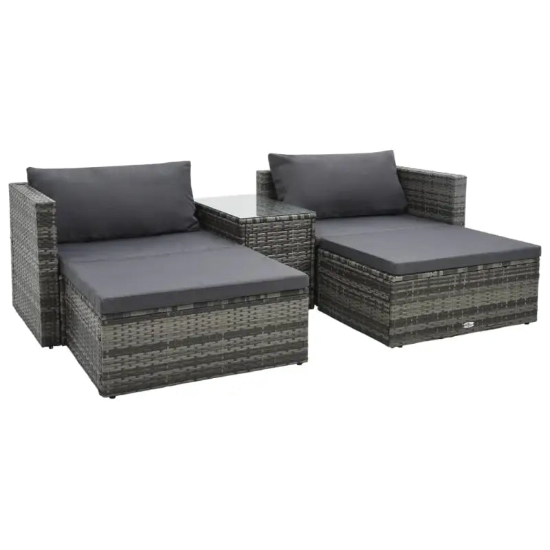 Poly Rattan Tuinset voor stijl en functionaliteit het hele jaar - Tuinsets