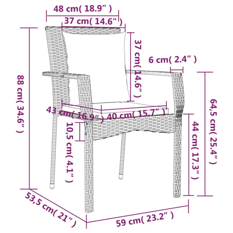 Poly Rattan Tuinsets voor een duurzame en stijlvolle tuin en terras - Tuinsets