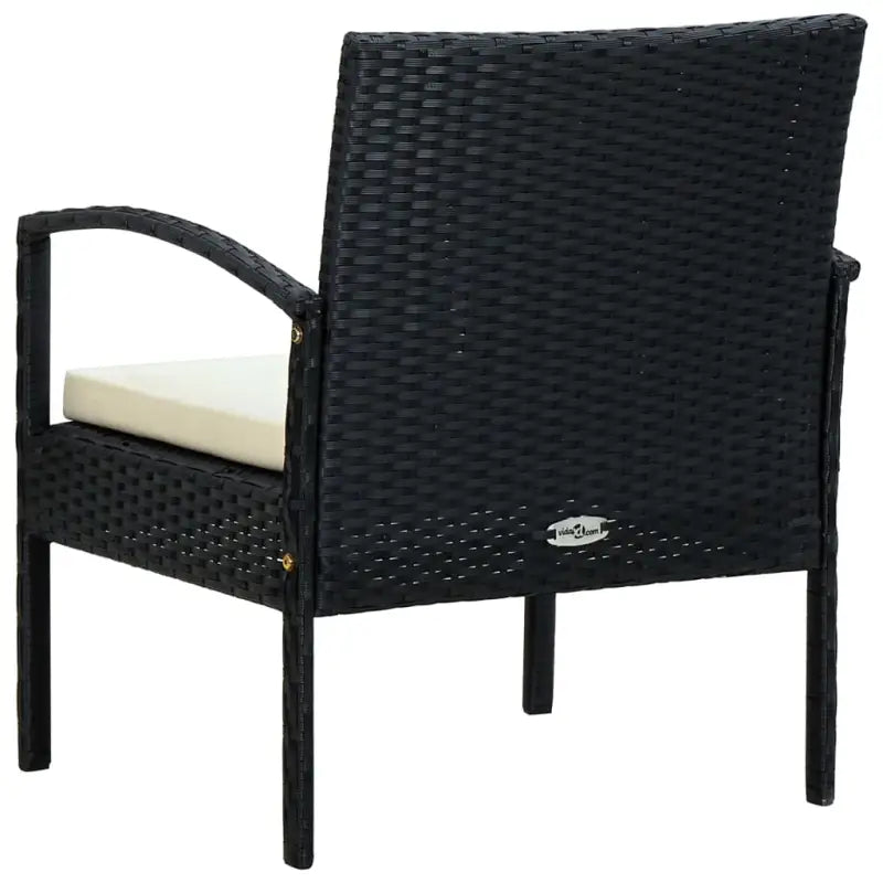 Poly rattan tuinstoel voor buiten dineren en genieten van het weer - Tuinstoelen